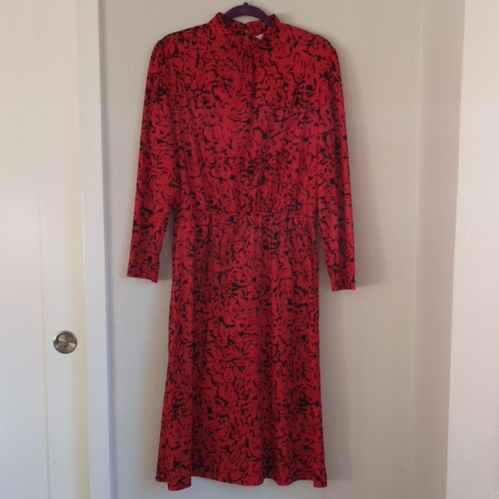 Blair Vintage Red Long Dress [M]